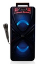 Parlante Torre 8»X2 2220 Modx-0042 – Xaea – Negro Bluetooth Karaoke