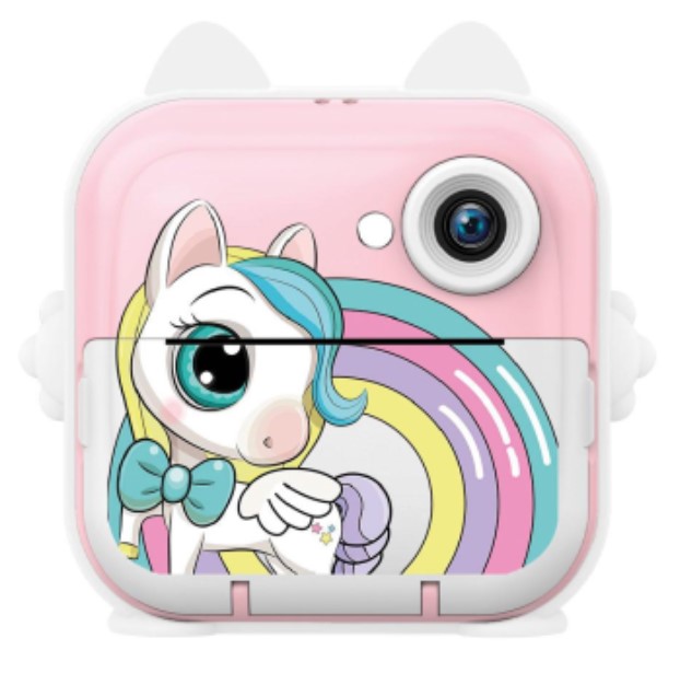 Netmak Nm-Kidcam-P Camara Instantanea Impresora Rosa