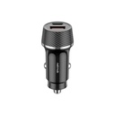 NETMAK NM-UCC14 CARGADOR 12v DOBLE P/AUTO 48W c/cable Tipo C