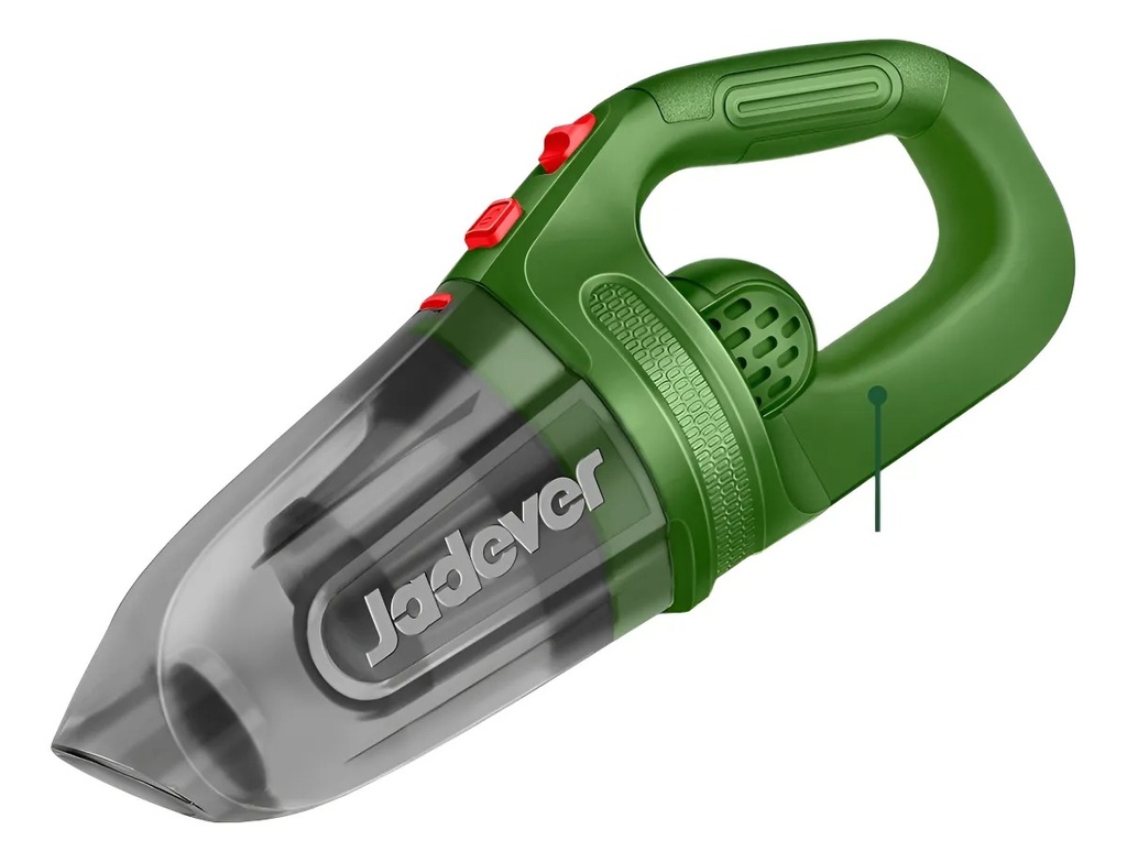Jadever Aspiradora Manual Inalámbrica Con Boquilla 0.45L Capacidad 8V Carga Tipo C - Jdlv0801