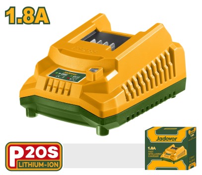 Jadever Base Cargadora 20V 1.8A Jdfcp518-4