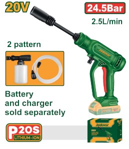 Jadever Pistola Hidrolavadora Inalambrica 20V Jdqx0120