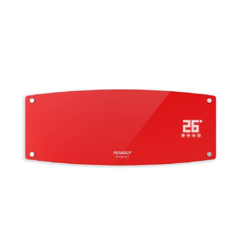 Split Caloventor Peabody Pe-Cvu20R - Rojo 2000W Ccontrol Remoto Lampara Uv - Ionizador De Aire