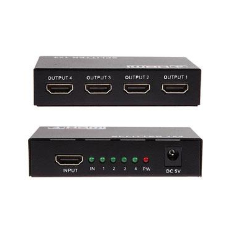 Spliter Net Quality Hdmi 1 A 4 Con Fuente