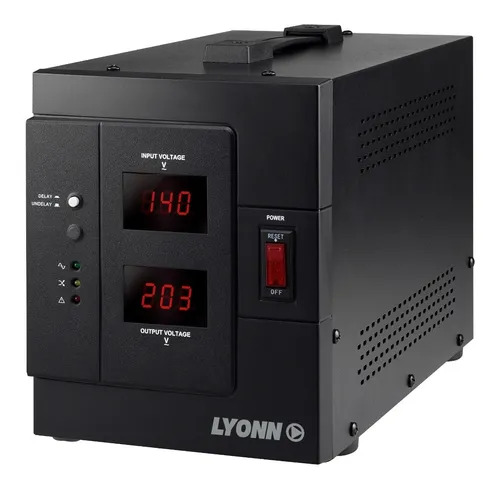 Estabilizador De Tension 1200 Watt Lyonn Tca-1200Nv