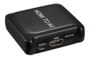 Pronext Adaptador Hdmi H A Rca H Con Cable Usb Stcva02-m