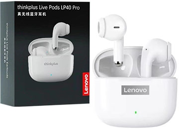 Lenovo Lp40 Pro Auricular Bluetooth Tws Bt 5.1 Color Blanco