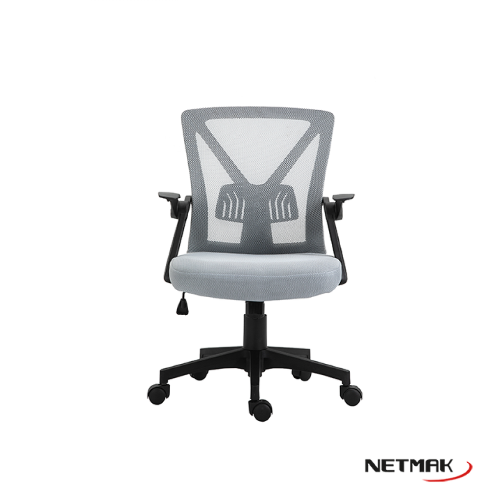 Netmak Nm-Allegra-G Silla Ergonomica Gris