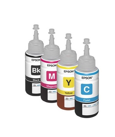 Tinta Premium Global Alternativa Para Epson Serie L T664 673 Yellow Dye 70 Cm3