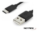 Netmak Nm-C99 Cable Usb A Tipo C 3.1 Largo 1.5 Mt