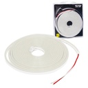 Tira De Neon Led Flexible 12V 5Mts Exterior Color Blanco Calido