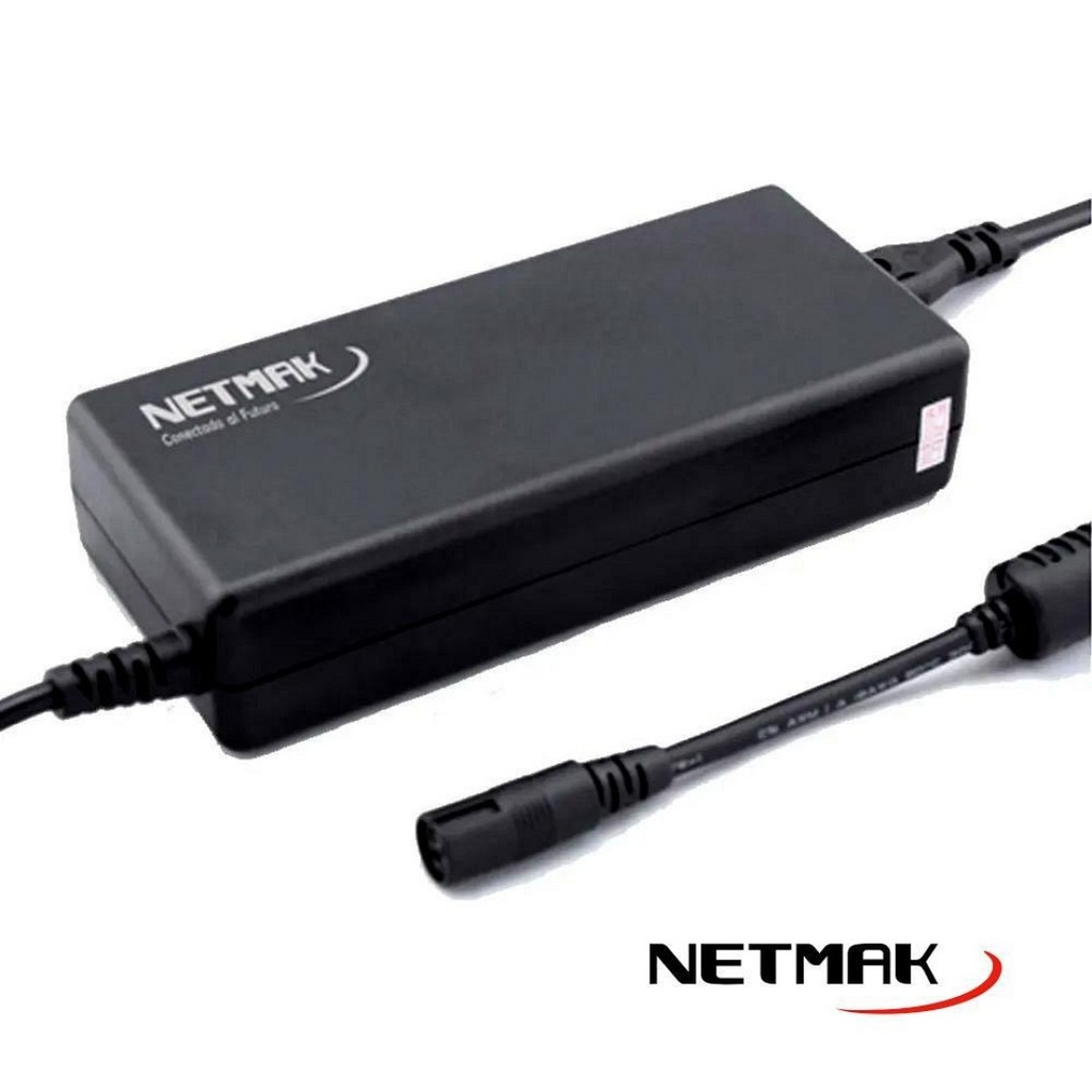 NETMAK NM-1284 CARGADOR AUTOMATICO UNIVERSAL 65W