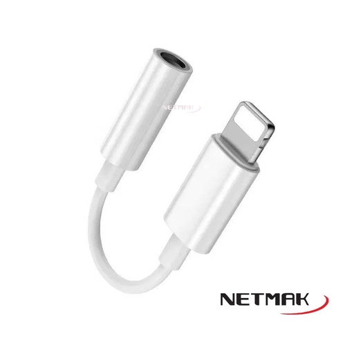 [10310] Netmak Nm-Tc56 Adaptador Lightning Iphone A 3.5Mm