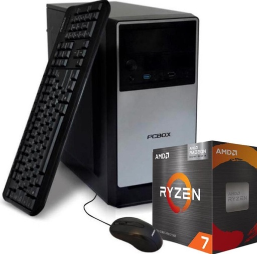 [10401] PC Armada Pc Box AMD Ryzen 7 5700G Ram 16Gb Disco Ssd 480Gb Free Dos