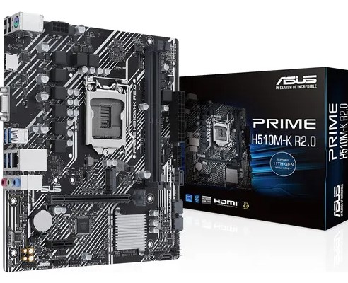 [10400] Asus Prime Mother Socket 1200 H510M-K R2.0 Intel 10Ma 11Va Gen
