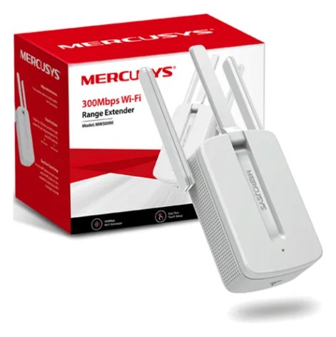 [10415] Mercusys Extensor de rango wifi mw300re 300mbps
