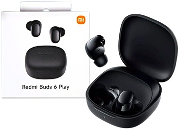 [10419] Xiaomi Auricular Bluetooth Redmi Buds 6 Play Black