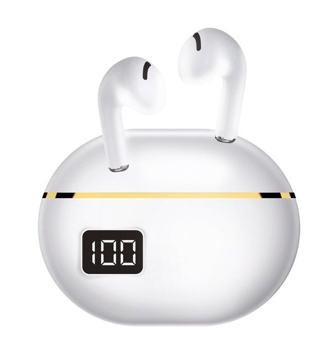 [10550] Only Auricular Bluetooth In Ear Sphere Tws Bt 5.0 6Hs Mod-113 Blanco