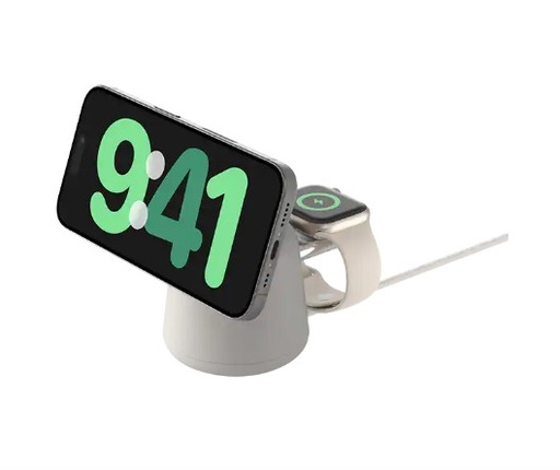 [10668] Cargador Inalámbrico Celular F188 3 En 1 Chargin 360° Magnético 15W