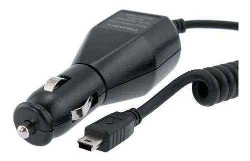 [255] Cargador 12V A 5V 1A Mini Usb 4 Pines Gps Para AutoGopro Hero Gp45 