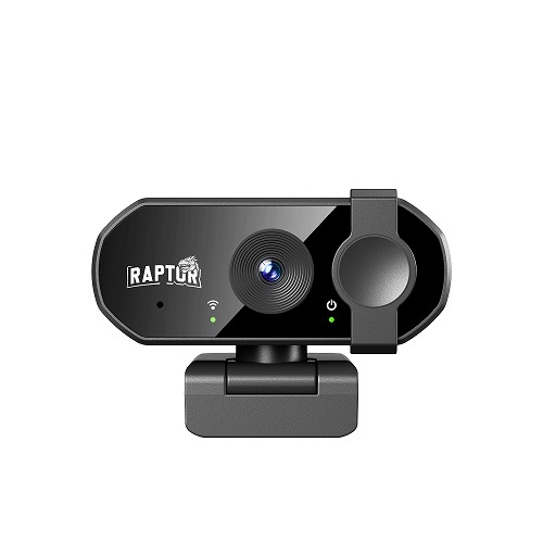 [10698] Raptor Web Cam Vision 4K Con Micrófono Audio Usb