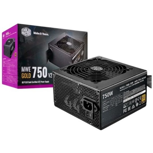 [10832] Cooler Master Fuente G Plus Gold 750W V2 Full Range /Ar Cord 