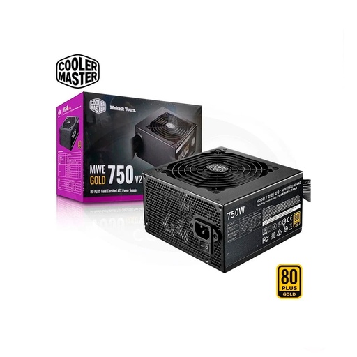 [10832] Cooler Master Fuente G Plus Gold 750W V2 Full Range /Ar Cord 