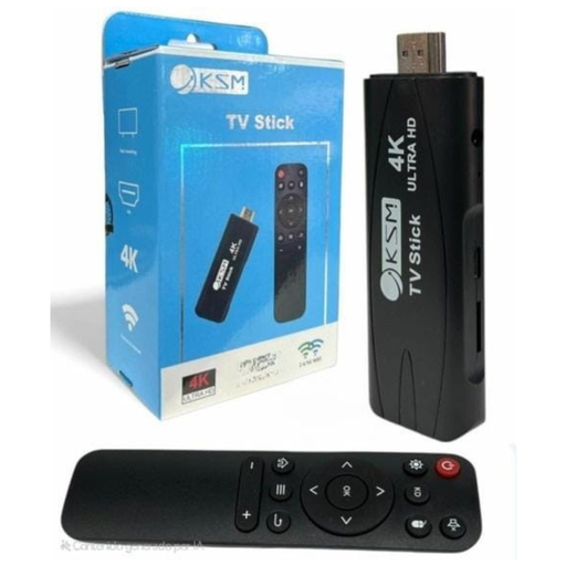 [10842] Kosmo Convertidor Smart Tv Stick Ksm 4K 1Gb 8Rom 2.4/5G Wifi