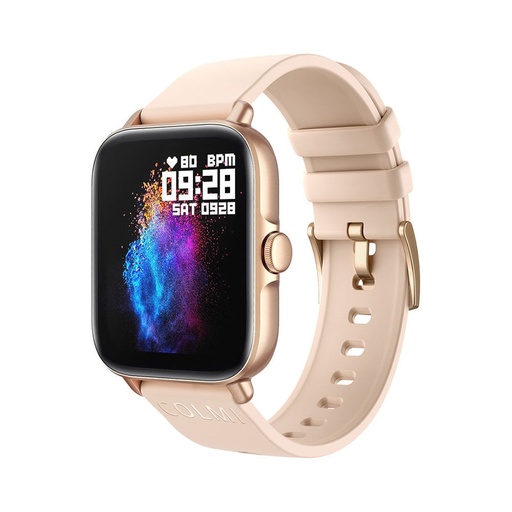 [10883] Colmi Smartwatch P28 Plus Bluetooth 5.3 Pantalla 1.69" Contesta Llamadas Dorado