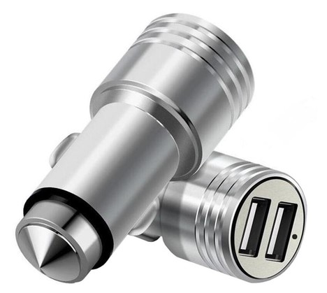 [10926] Tecnocel Cargador Celular 12V Df095 2.4A Doble Usb