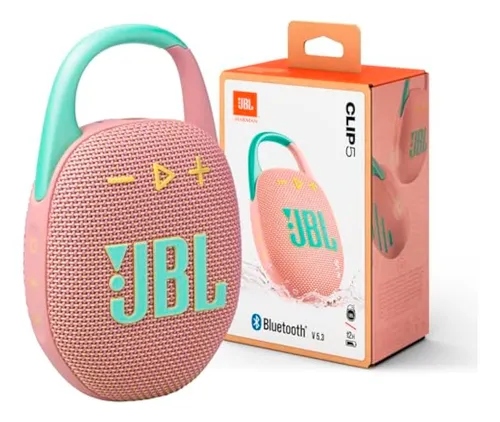 [11056] Jbl Parlante Clip5  Bluetooth v5.3 12H Ip67 Rosa