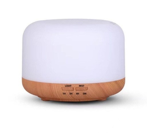 [11116] Xaea Humidificador Rgb 500Ml , Control Remoto Modv-0009 - Varios - Base Madera