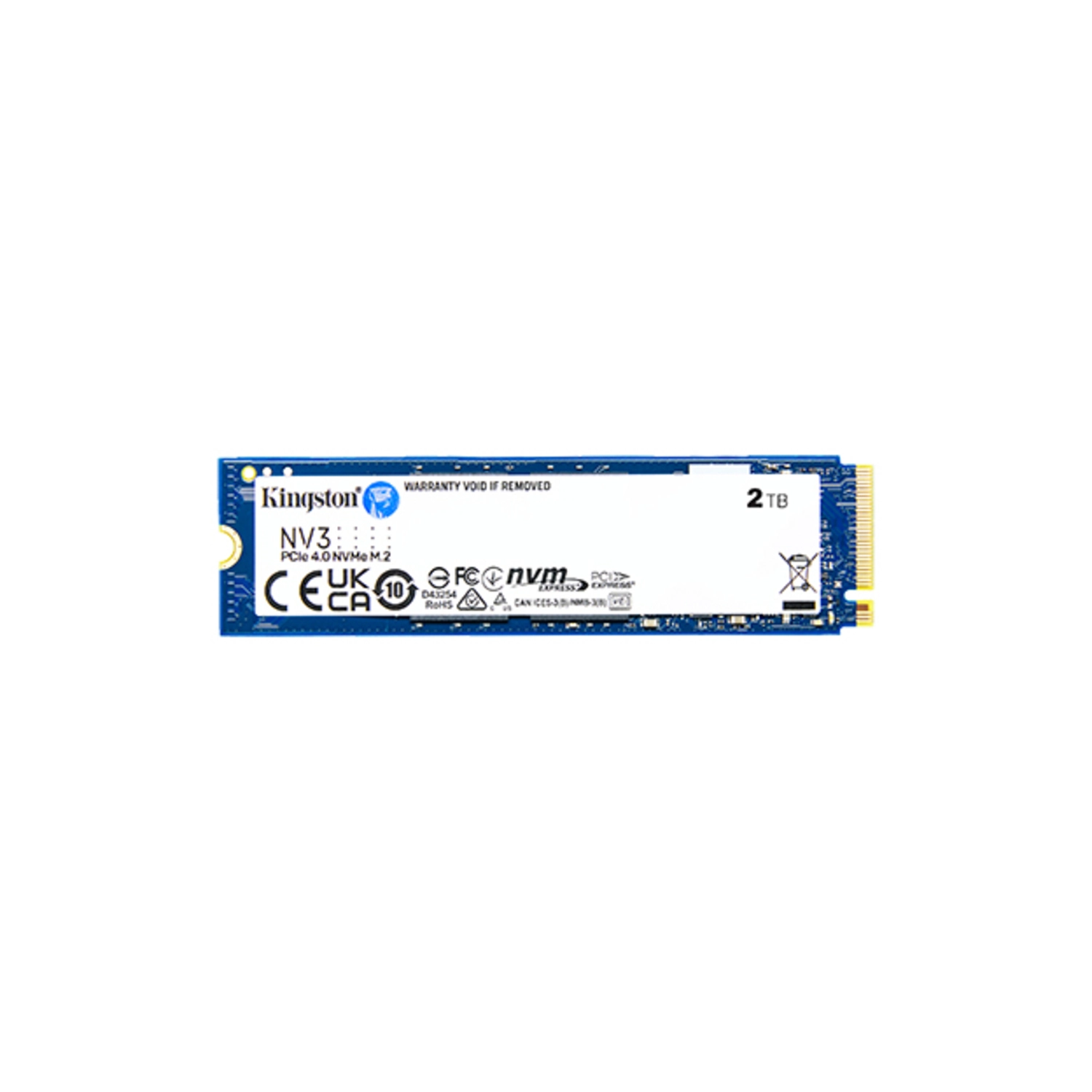 [KINSSDSNV3S/2T] Disco SSD 2T NV3 M.2 2280 PCIe NVMe 5000MB/s