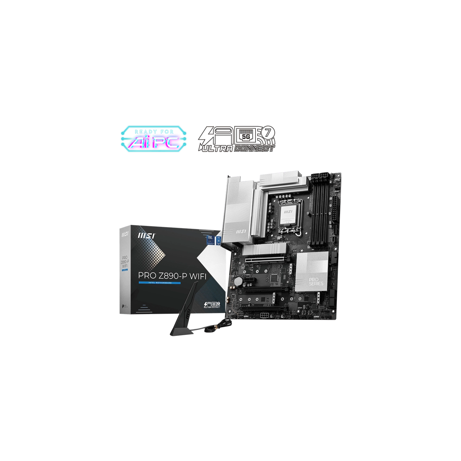 [MSIMOTPROZ890-P] Motherboard Msi Pro Z890-P Wifi Lga1851 Ddr5