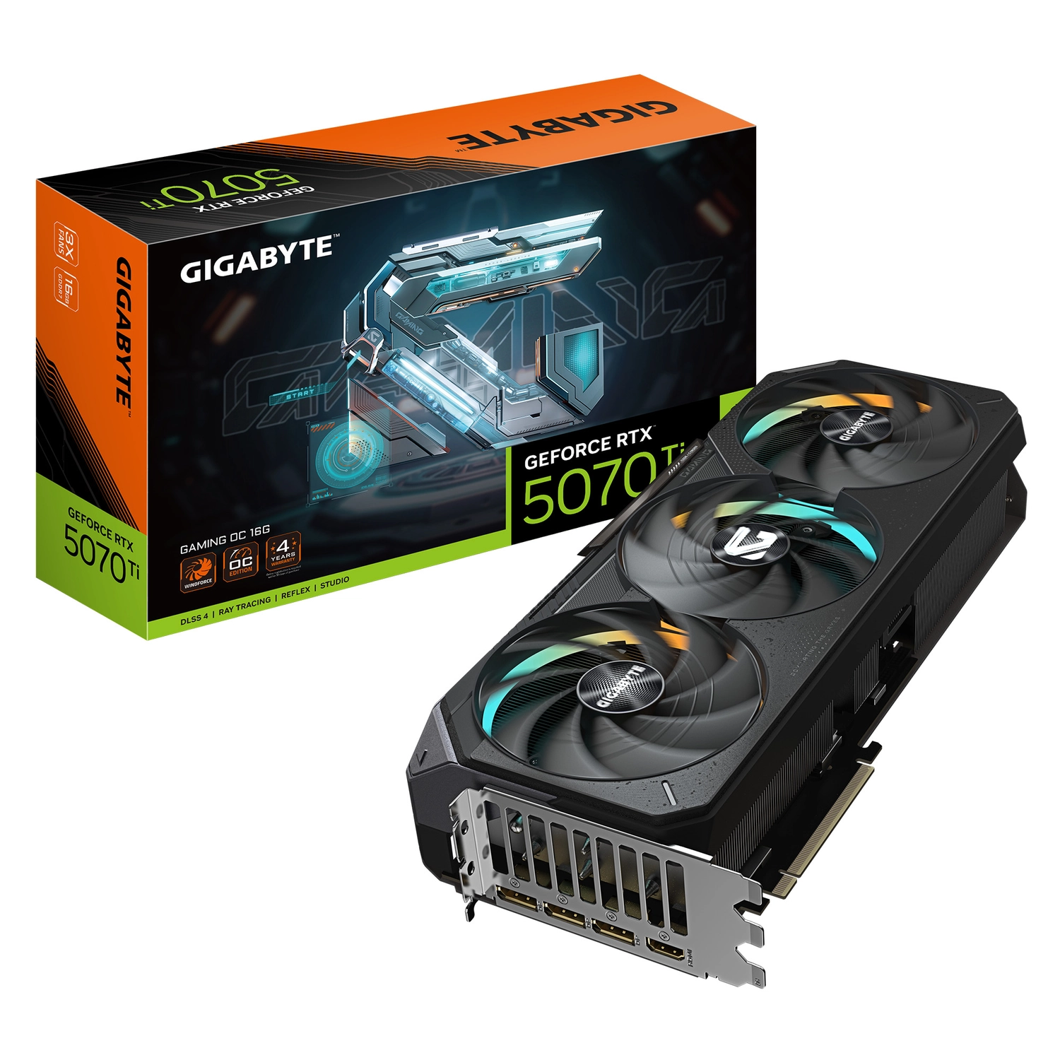 [GIGPDVN507TGO16] Placa De Video Gigabyte Geforce Rtx 5070 Ti Gaming Oc 16G