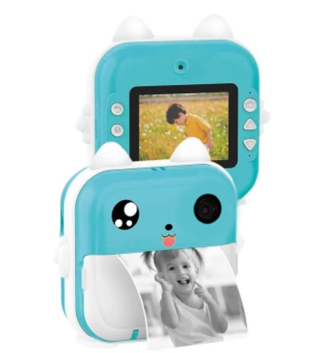 [11511] Netmak Nm-Kidcam Camara Instantanea Azul