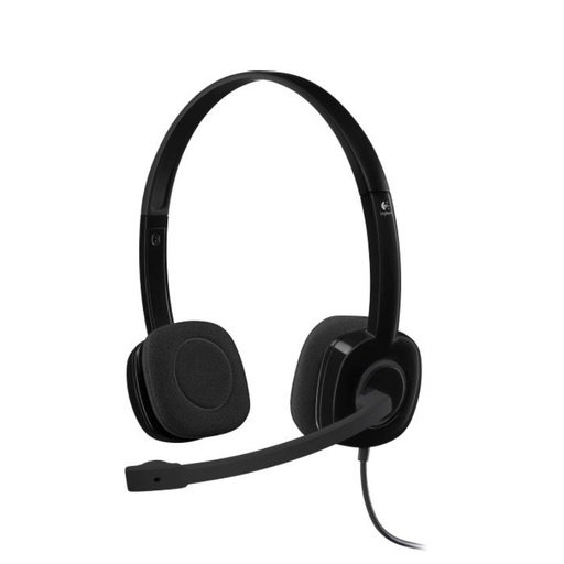 [13415] Auriculares Logitech H151 Stereo Black