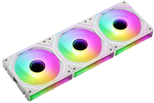 [72901] Pack De 3 Fans Formula V Air Bridge White Argb