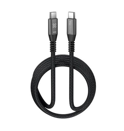 [74694] CABLE KLIPXTREME KX POWER GO 550 KX USB-C cable 100W 480mbps 6ft3m BRAIDED (KAC-550-10FT)