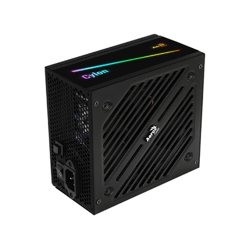 [44241] Fuente Aerocool Cylon 600W RGB 80 Plus Bronze