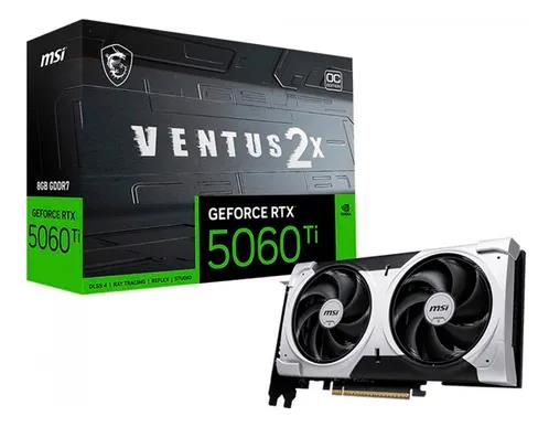 [78959] GPU  MSI  GEFORCE  RTX 5060TI VENTUS 2X OC PLUS 8G G506T-8V2CP