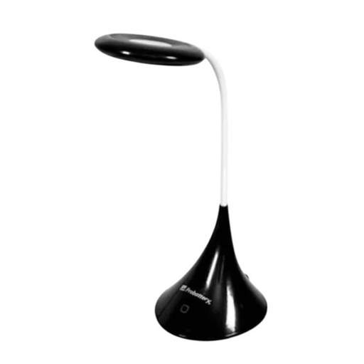 [77767] VELADOR DE ESCRITORIO - NEGRO - 3W (160Lm) - PARA 4 AA O USO CON CABLE USB - SENSOR TACTIL (IL-VELD