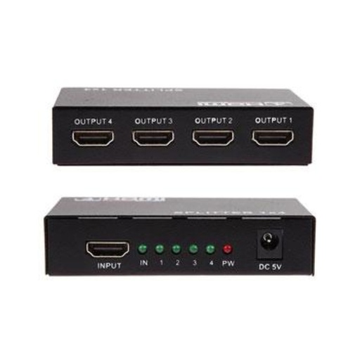 [58007] SPLITER NET QUALITY HDMI 1 A 4 CON FUENTE