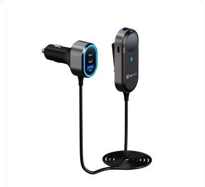 [77781] KLIPXTREME POWERCAR CARGADOR DE AUTO DE 100W C PUERTO USB-C Y USB A (KCC-100)