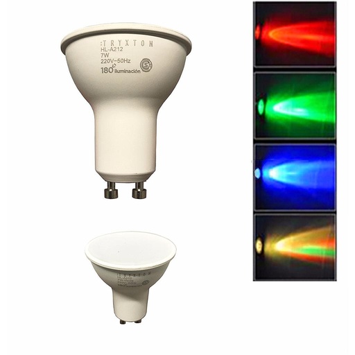 [464] Dicroica Tryxton Led 7W Amarillo