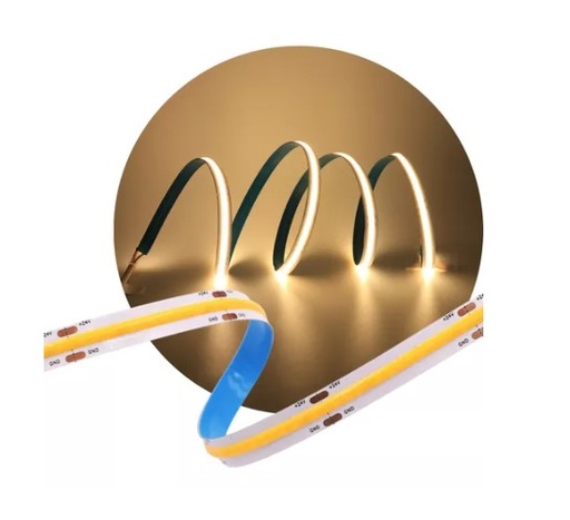 [8382] Forest Lighting Tira Led Cob 320D-12V-8Mm-Ww-3000K Luz Calida