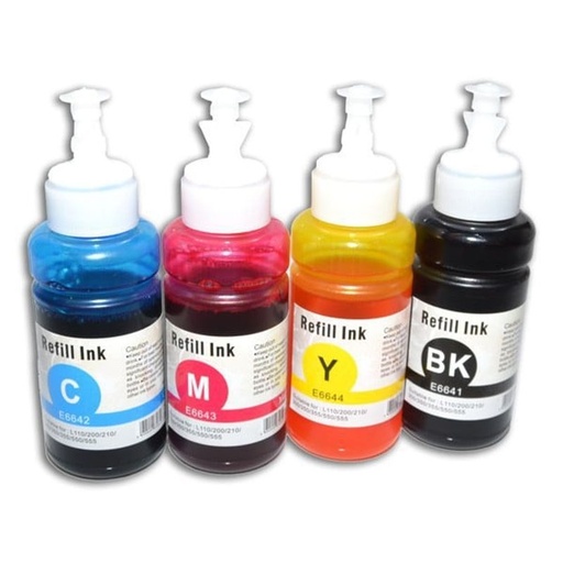 [5196] Gneiss T504 Tinta Epson Alternativa 140 Ml Black Negra