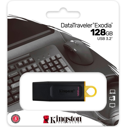 [5160] Kingston Exodia Dtx/128 - Pendrive 128Gb Usb 3.2