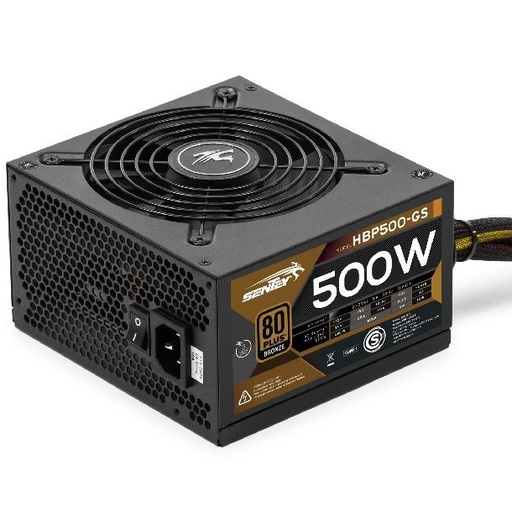 [10104] SENTEY HBP500-GS FUENTE 500W 80 PLUS BRONZE ACTIVE 