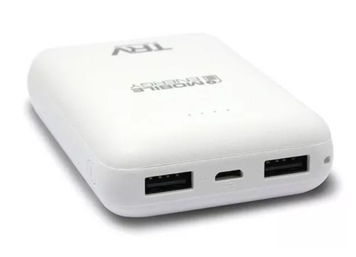 [10153] Trv Power Bank Bateria Externa Bbp101 5.000 Mah 2Xusb 2.1A
